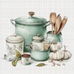 Vintage Kitchen Cross Stitch Kit