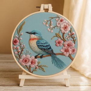 Blossom Bird Embroidery Kit