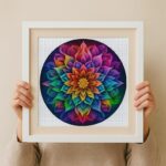 Mandala Cross Stitch Kit
