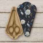 Floral Wooden Embroidery Set