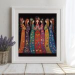 Sisters in Bloom Cross Stitch Kit