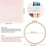 Cute Desserts Embroidery Kit for Beginners