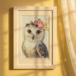 Baby Owl Cross Stitch Kit