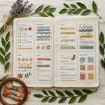 Canvas Embroidery Stitch Book Kit