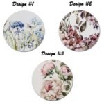 Floral Magnetic Wooden Thread Organizer Box