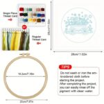 Floral Wagon Embroidery Kit