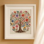 Flower Tree Embroidery Kit