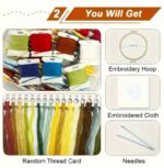 Polar Bear Family Embroidery Kit