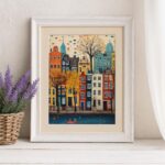 Autumn Cottage Cross Stitch Kit