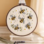 Bee & Daisy Hand Embroidery Kit