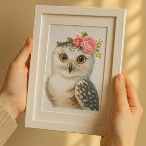Baby Owl Cross Stitch Kit
