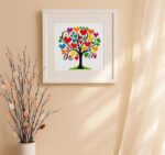 Love Tree Cross Stitch Kit