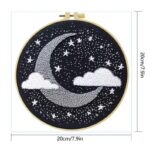 Moon and Stars Embroidery Kit