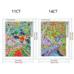 Winter Village Cross Stitch Kit