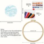 Embroidery Kit Northern Lights Landscape