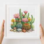 Cactus Cross Stitch Kit