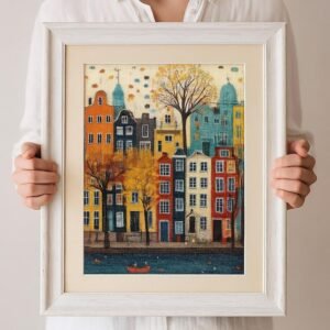 Autumn Cottage Cross Stitch Kit