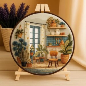 Cozy Kitchen Embroidery Kit