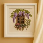 Wisteria Blossom Satin Stitch Kit