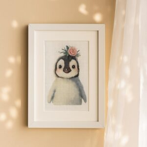 Baby Penguin Cross Stitch Kit