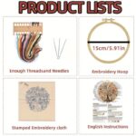 Flower Tree Embroidery Kit