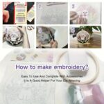 Pine Landscape Embroidery Kit