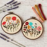 Floral Embroidery Kit Set