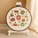 Cute Desserts Embroidery Kit for Beginners
