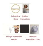 Pink Flamingo Embroidery Kit