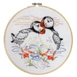 Puffin Embroidery Kit