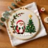 Santa & Christmas Tree