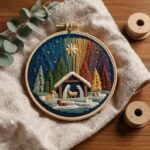 Christmas Hoop Art Kit