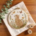 Cat Embroidery Kit