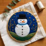 DIY Wool Felt Painting Art