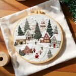 DIY Christmas Embroidery Kit
