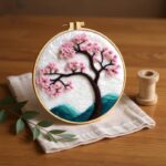 Cherry Blossom Tree Needle Felting Kit