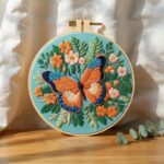 Butterfly Embroidery Kit