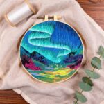 Northern Lights Embroidery Kit