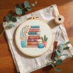Book Lover Embroidery Kit