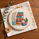 Book Lover Embroidery Kit