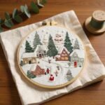 DIY Christmas Embroidery Kit