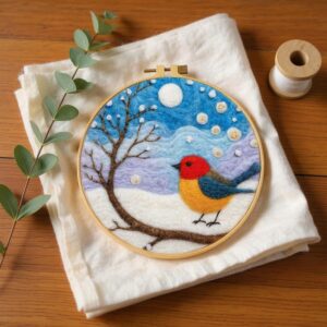 Wool Needle Felting Kit