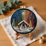 Christmas Hoop Art Kit