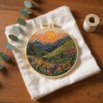 DIY Landscape Embroidery Kit