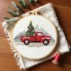 Red Christmas Truck