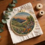 DIY Landscape Embroidery Kit