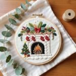 Gnome Christmas Embroidery Kit