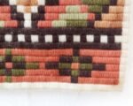 Scandinavian Folk Art Crewel Embroidery Panel