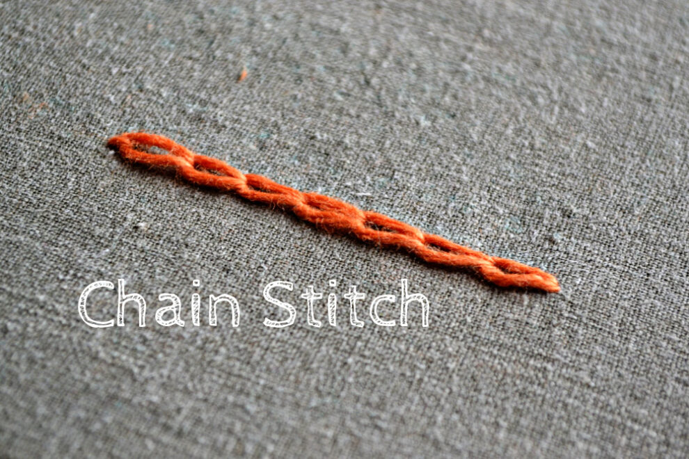 Chain Stitch Pattern How to Chain Stitch Embroidery: Step-by-Step Guide