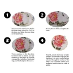 Adjustable Bamboo Embroidery Hoop Set